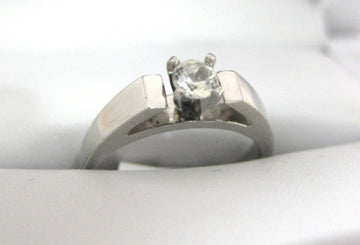 A1919 - Platinum Engagement Ring