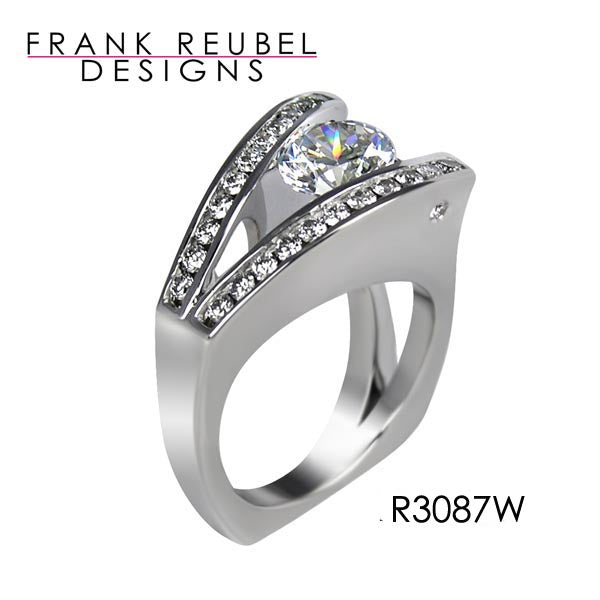 A2315 - 14 Karat White Gold Frank Reubel Ring