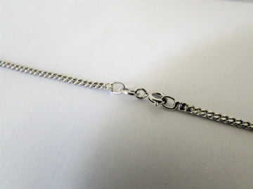 E5386 - 14 Karat White Gold Chain