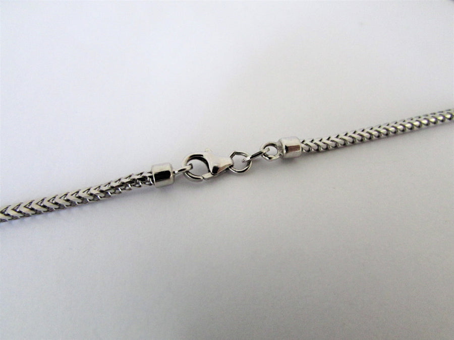 E5452 - 14 Karat White Gold Chain