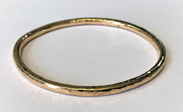 TKOG10019 - Old Gold Custom Bangle Bracelet