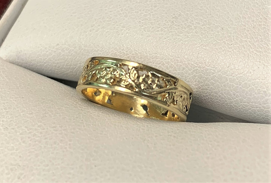TCOG10117 - Yellow Gold Custom Ring