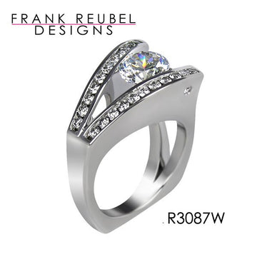 A2315 - 14 Karat White Gold Frank Reubel Ring