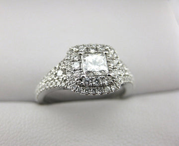 A2326 - 18 Karat White Gold Simon G. Engagement Ring