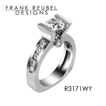 A2542 - 14 Karat White Gold Frank Reubel Ring
