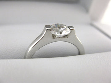 A2629 - 14 Karat White Gold Engagement Ring