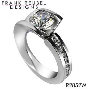 APA3728 - 14 Karat White Gold Frank Reubel Ring