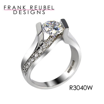APA3731 - 14 Karat White Gold Frank Reubel Ring