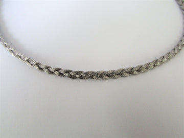 E3039 - 14 Karat White Gold Necklace