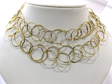 E5149 - 14 Karat Yellow Gold Ross Haynes Necklace