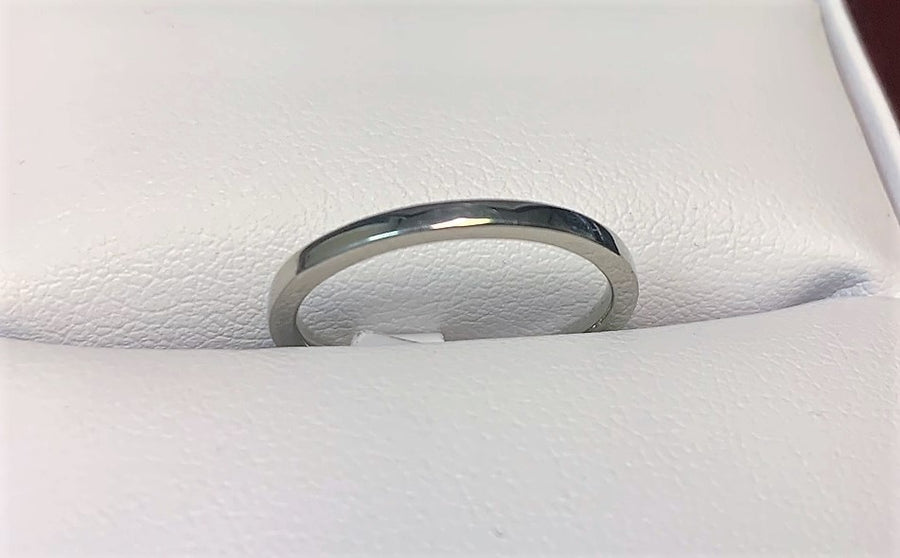 TSF406 - 14 Karat White Gold Custom Band