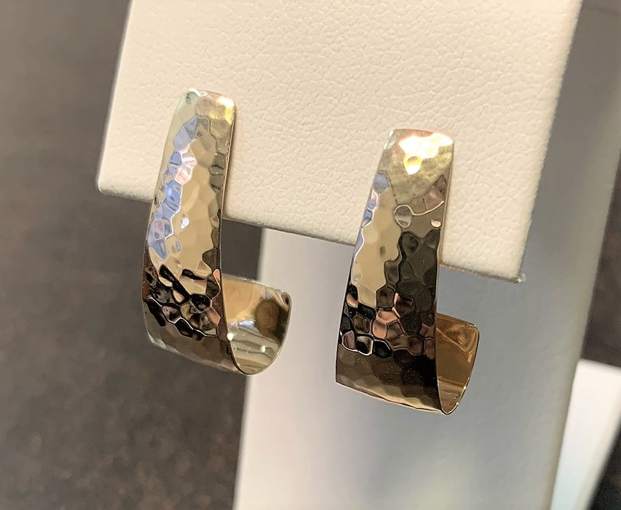 J9210 - 14 Karat Yellow Gold Ross Haynes Earrings