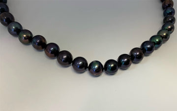 L1536 - Black Pearl Necklace