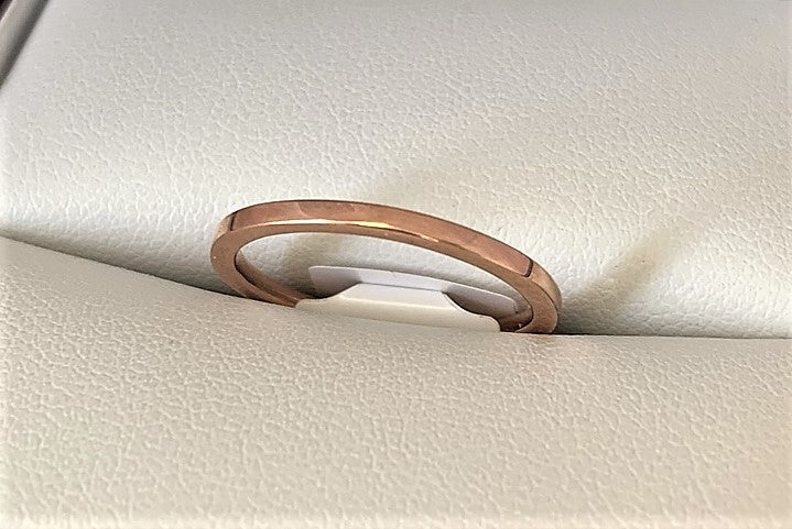 TSF415 - 14 Karat Rose Gold Custom Band