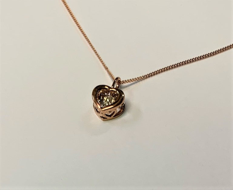 I6356 - 10 Karat Rose Gold Pendant