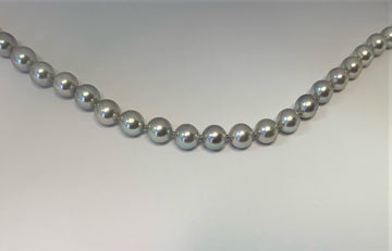 L990 - Grey Pearl Necklace