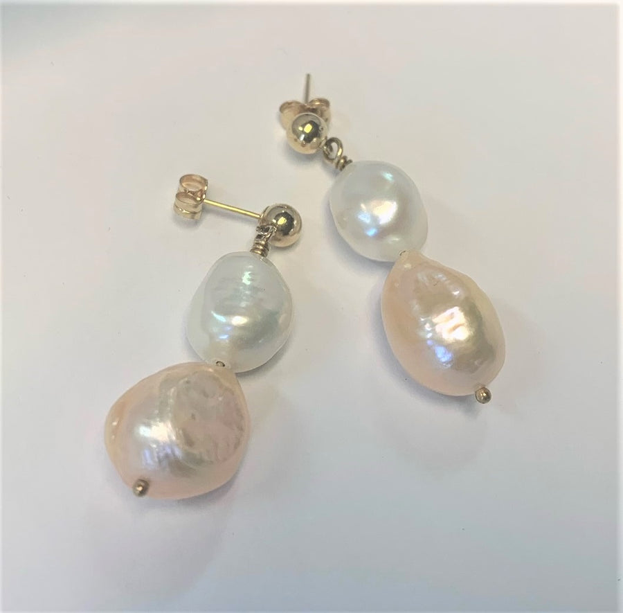 APJ4094 - Wayne Mackenzie Pearl Earrings