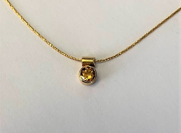 TSI0019 - 14 Karat Yellow Gold Pendant