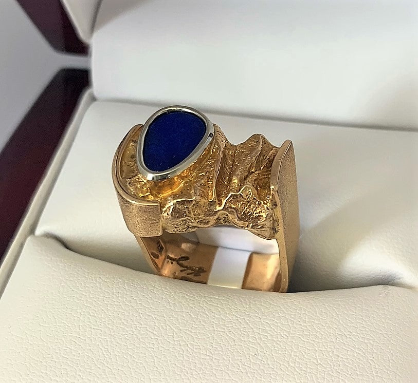 APH4054 - Wayne Mackenzie Lapis Ring