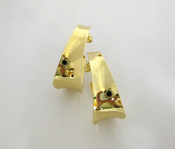 J7351 - 14 Karat Yellow Gold Ross Haynes Earrings