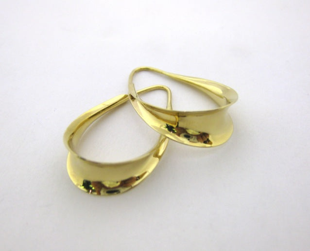 J7930 - 14 Karat Yellow Gold Ross Haynes Earrings