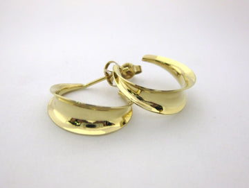 J7933 - 14 Karat Yellow Gold Ross Haynes Earrings