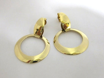 J7989 - 14 Karat Yellow Gold Ross Haynes Earrings