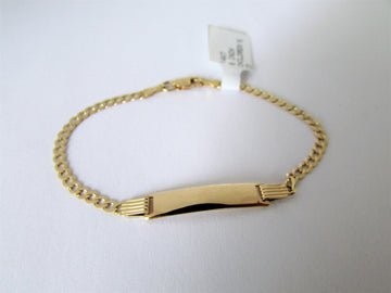 K2308 - 14 Karat Yellow Gold Bracelet