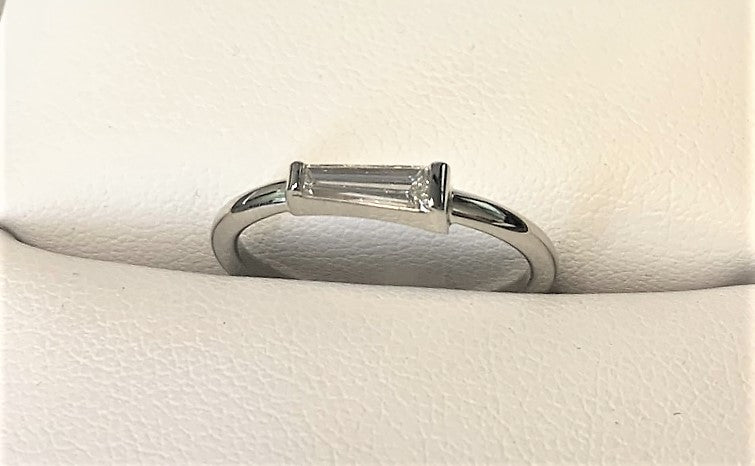 TA7385 - 14 Karat White Gold Custom Engagement Ring