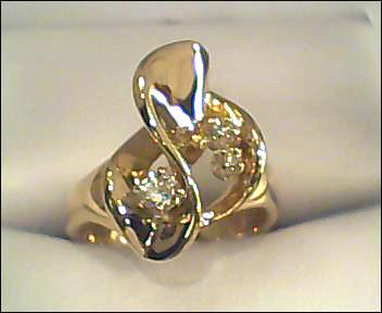 TC6878 - 14 Karat Yellow Gold Custom Ring