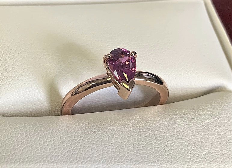 TH7375 - 14 Karat Rose Gold Custom Ring