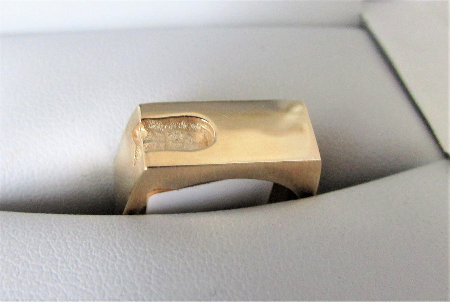 TSH0144 - 10 Karat Yellow Gold Custom Ring