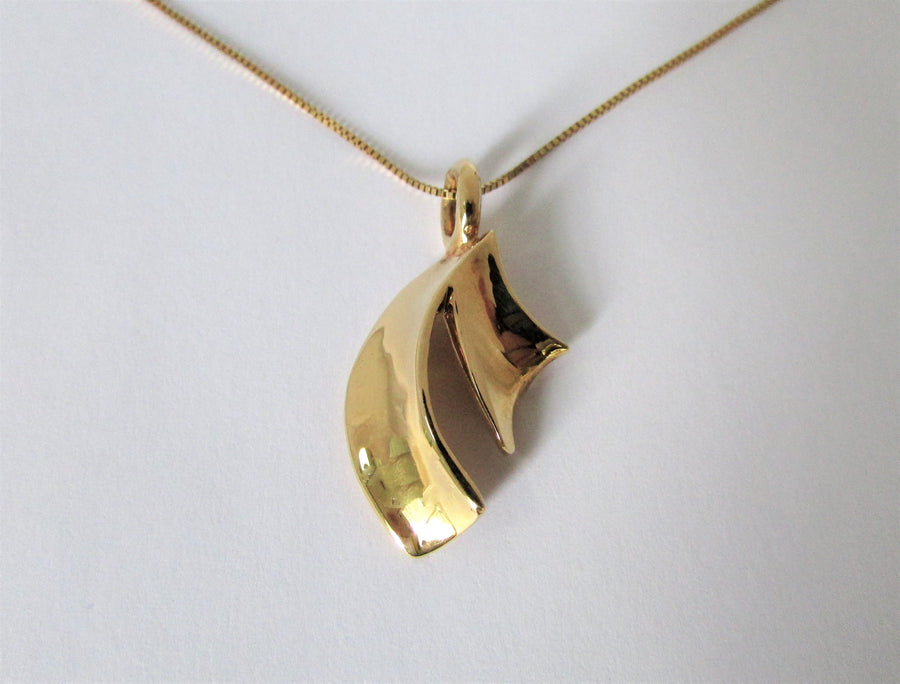 TSI0156 - Yellow Gold Custom Pendant