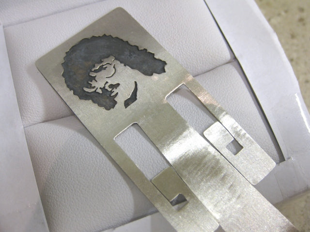 Custom Silver Bookmark