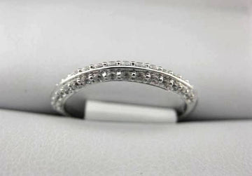 White Gold La Vie Women's Wedding Band 115221-100W