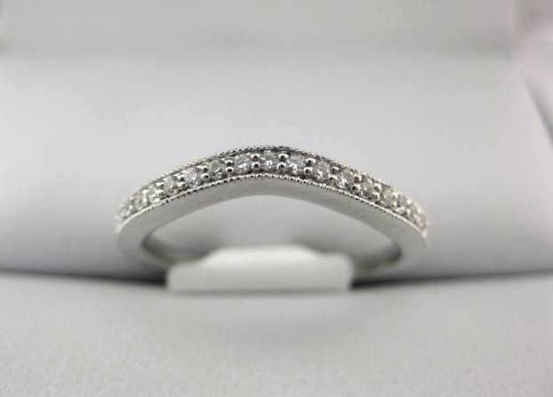 White Gold La Vie Women's Wedding Band 115223-100W