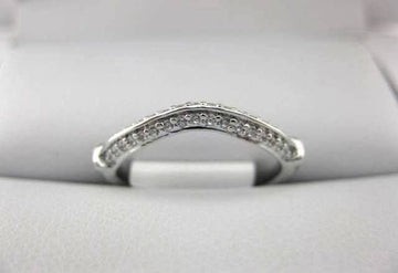 White Gold La Vie Women's Wedding Band 115235-100W