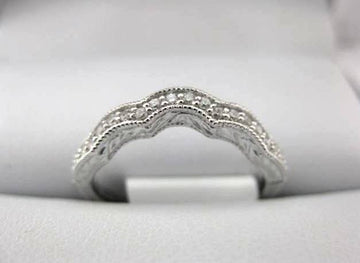 White Gold La Vie Women's Wedding Band 115253-100W