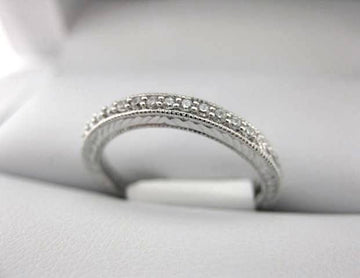 White Gold La Vie Women's Wedding Band 115263-100W