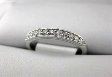 White Gold La Vie Women's Wedding Band 115282-W